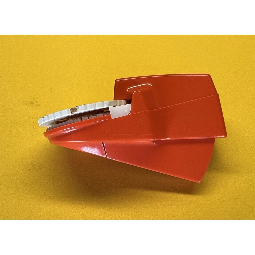 Dymo Radio Shack Orange Mini Label Maker Vintage 1960's 1970's Labelmaker Untest